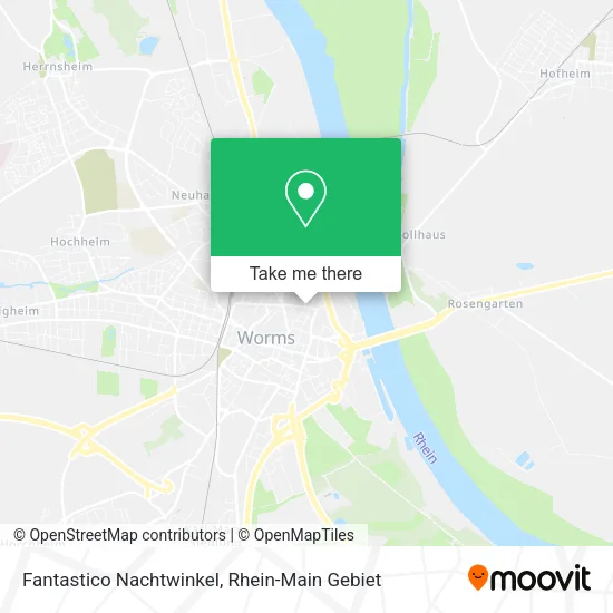 Карта Fantastico Nachtwinkel