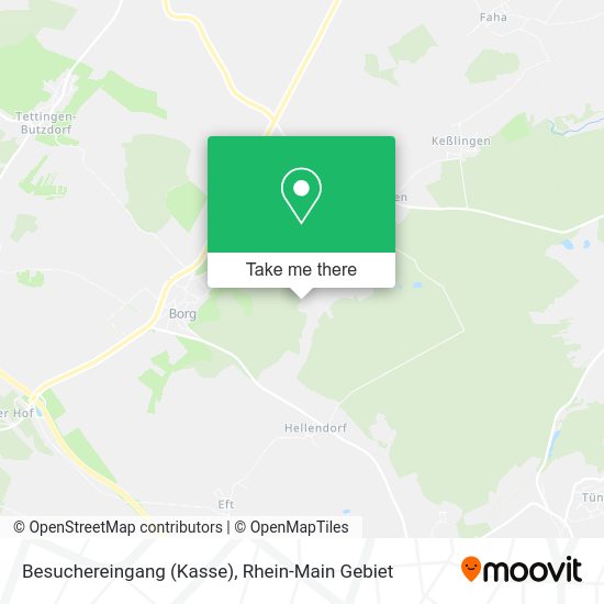 Карта Besuchereingang (Kasse)