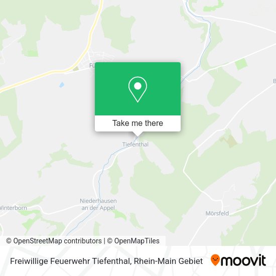 Карта Freiwillige Feuerwehr Tiefenthal