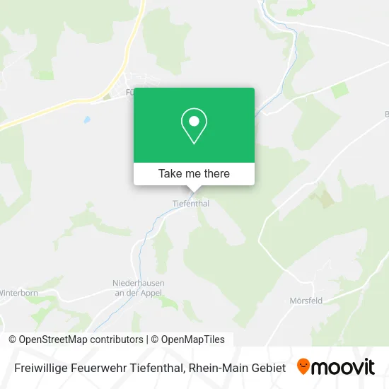 Карта Freiwillige Feuerwehr Tiefenthal