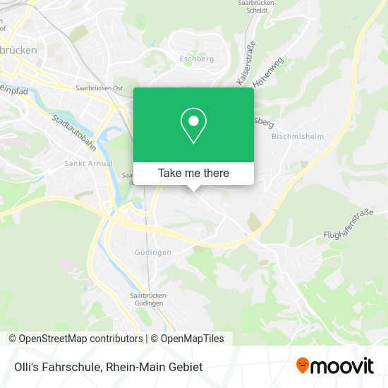 Карта Olli's Fahrschule