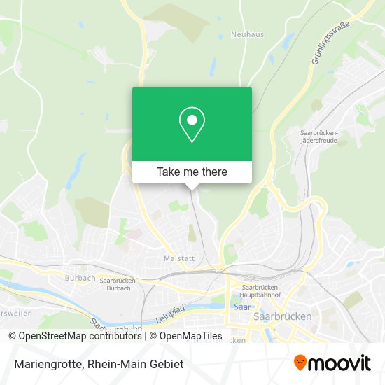 Карта Mariengrotte