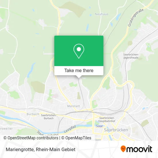 Карта Mariengrotte