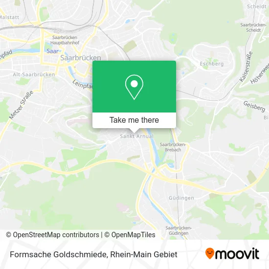 Карта Formsache Goldschmiede
