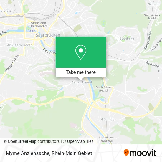 Карта Myme Anziehsache
