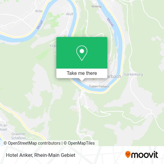 Карта Hotel Anker