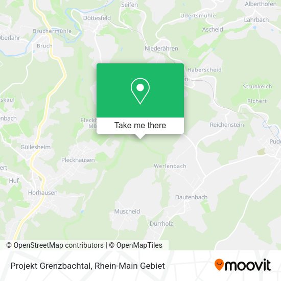 Карта Projekt Grenzbachtal