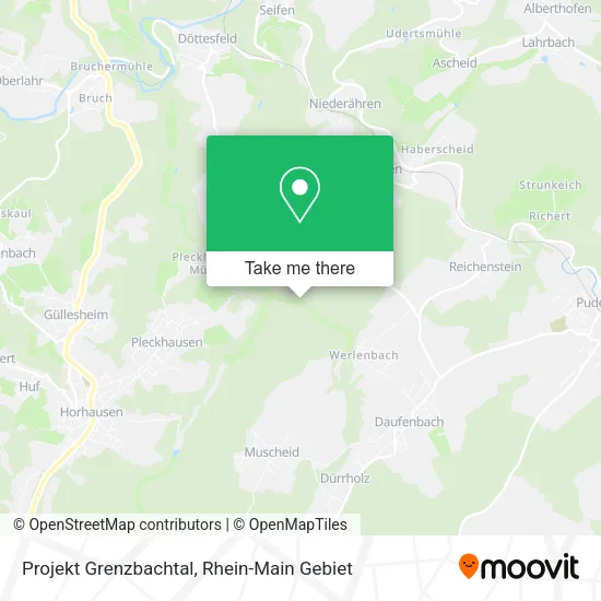 Карта Projekt Grenzbachtal