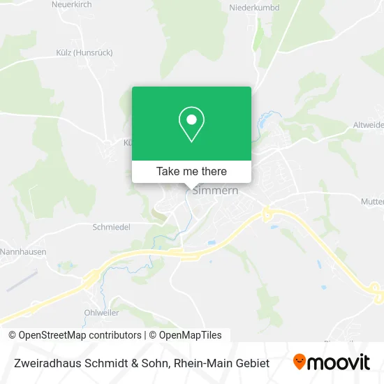Карта Zweiradhaus Schmidt & Sohn