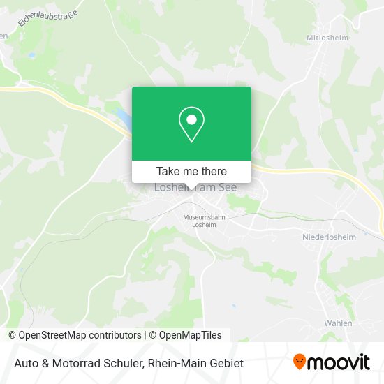 Карта Auto & Motorrad Schuler