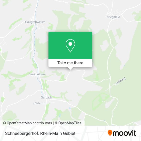 Карта Schneebergerhof