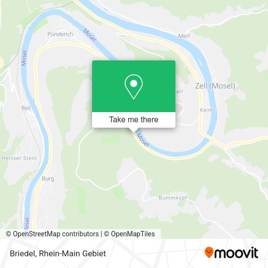 Карта Briedel