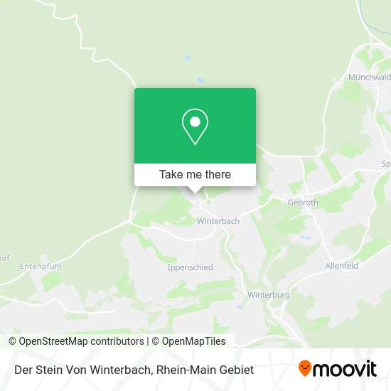 Карта Der Stein Von Winterbach