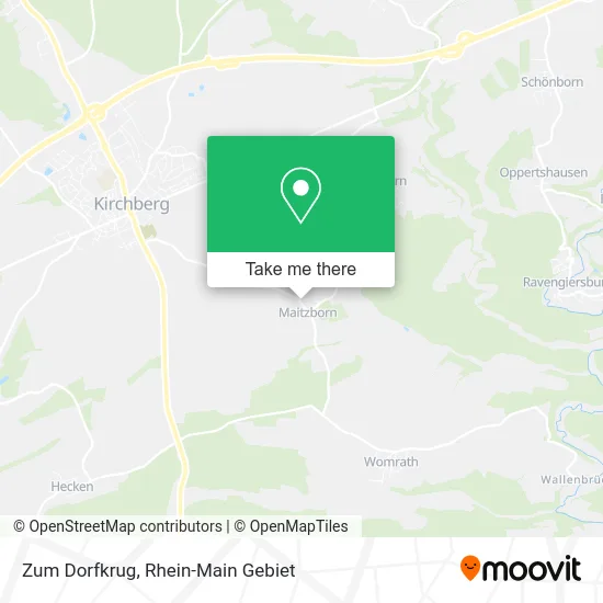 Карта Zum Dorfkrug