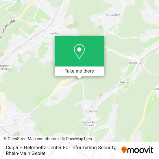 Карта Cispa – Helmholtz Center For Information Security