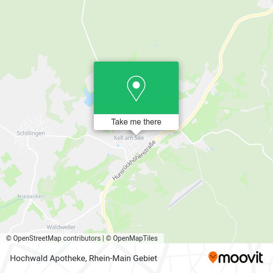 Карта Hochwald Apotheke