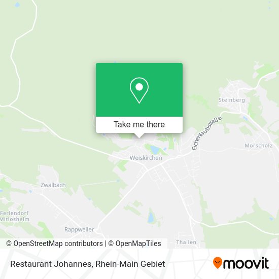 Карта Restaurant Johannes