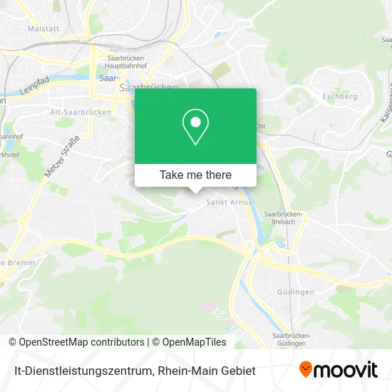 Карта It-Dienstleistungszentrum