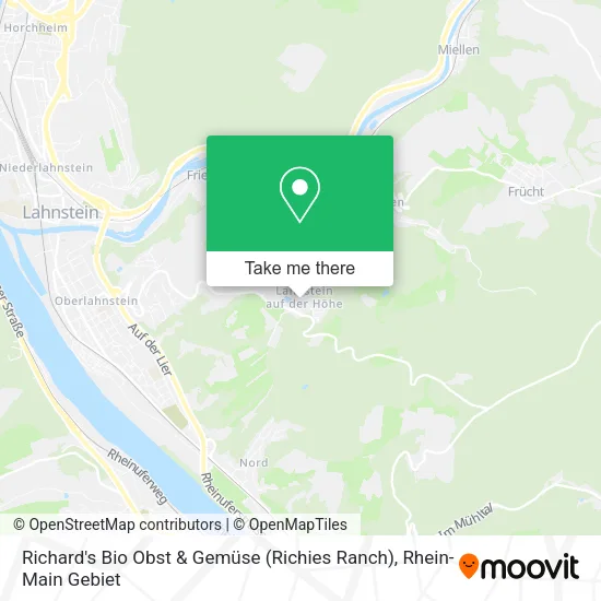 Карта Richard's Bio Obst & Gemüse (Richies Ranch)