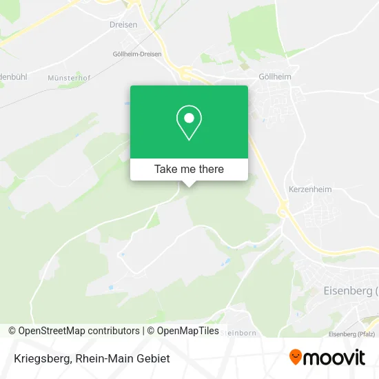 Карта Kriegsberg