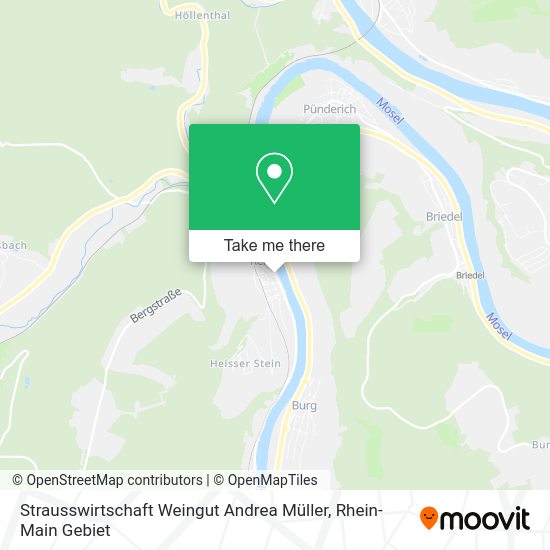 Карта Strausswirtschaft Weingut Andrea Müller