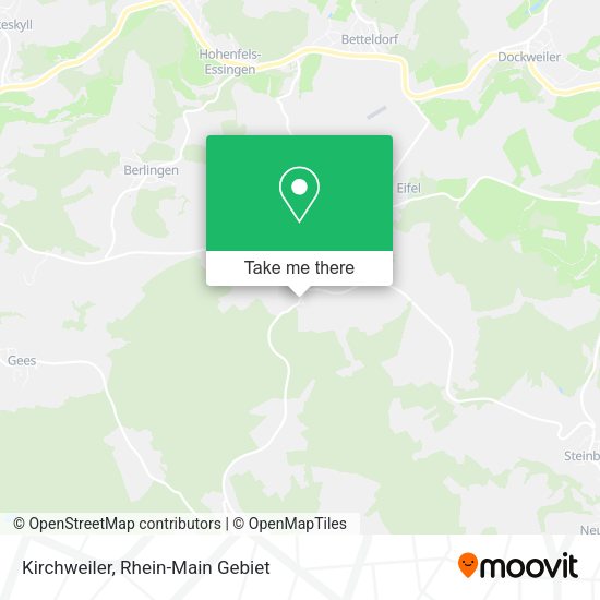 Карта Kirchweiler