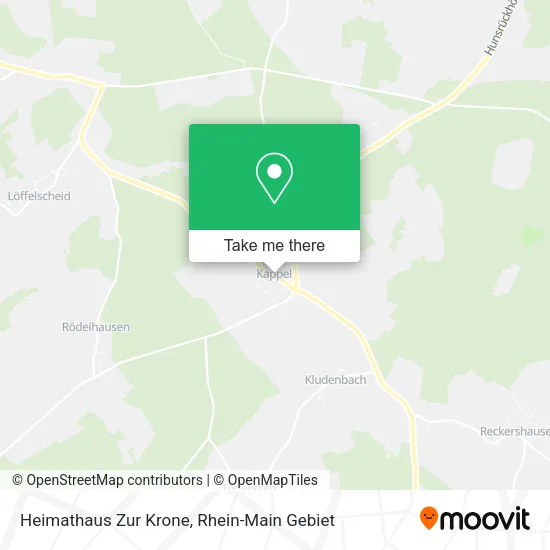 Карта Heimathaus Zur Krone