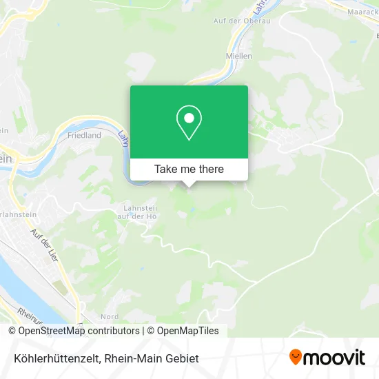 Карта Köhlerhüttenzelt