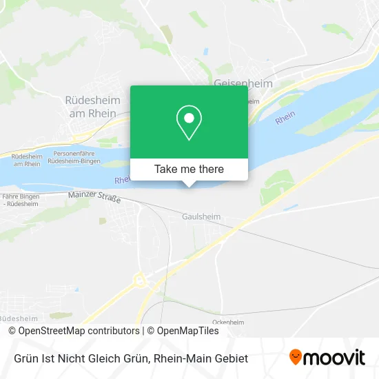 Карта Grün Ist Nicht Gleich Grün
