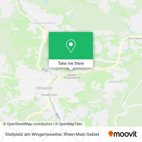 Карта Stellplatz am Wingertsweiher