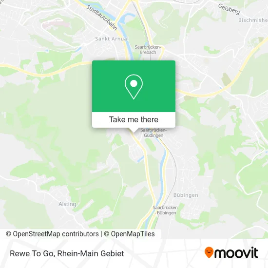 Карта Rewe To Go