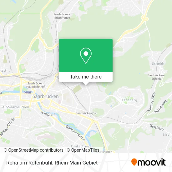 Карта Reha am Rotenbühl