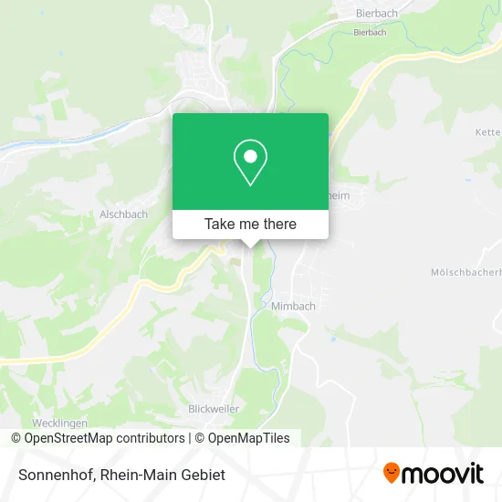 Sonnenhof map