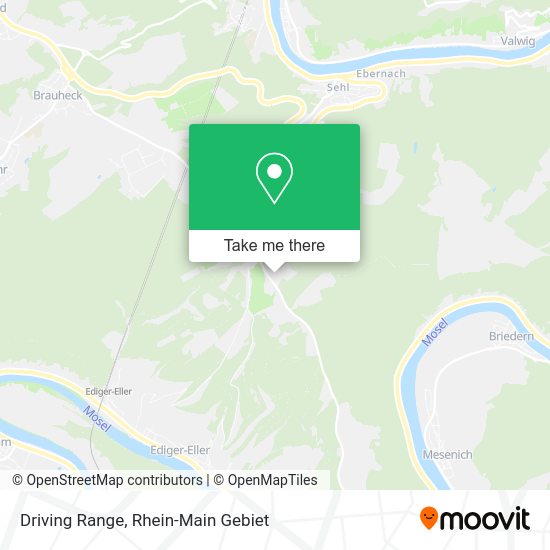 Карта Driving Range