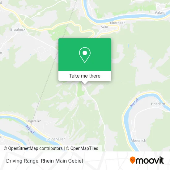 Карта Driving Range