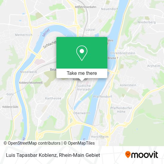 Карта Luis Tapasbar Koblenz