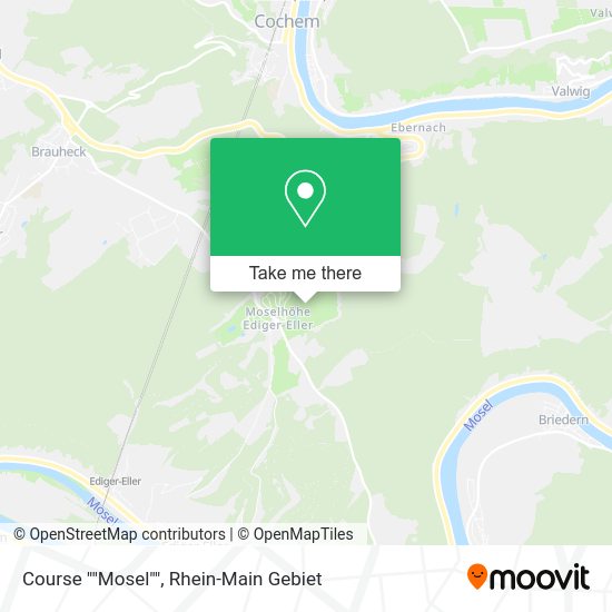 Карта Course ""Mosel""
