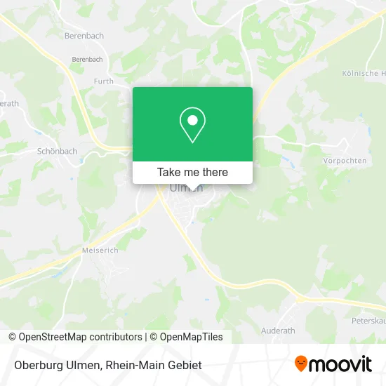 Карта Oberburg Ulmen