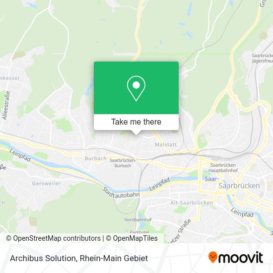 Карта Archibus Solution