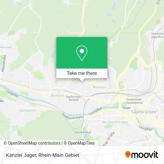 Карта Kanzlei Jager