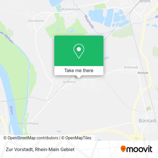 Карта Zur Vorstadt