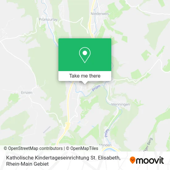 Карта Katholische Kindertageseinrichtung St. Elisabeth