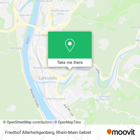 Карта Friedhof Allerheiligenberg