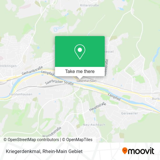 Карта Kriegerdenkmal