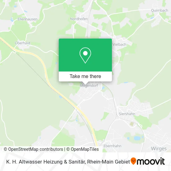 Карта K. H. Altwasser Heizung & Sanitär