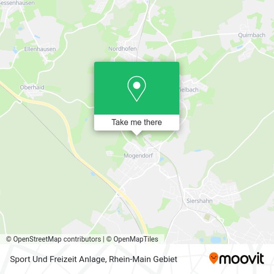 Карта Sport Und Freizeit Anlage