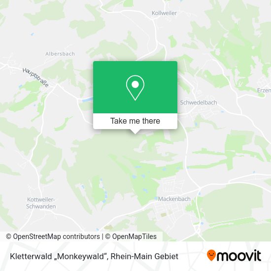 Карта Kletterwald „Monkeywald“