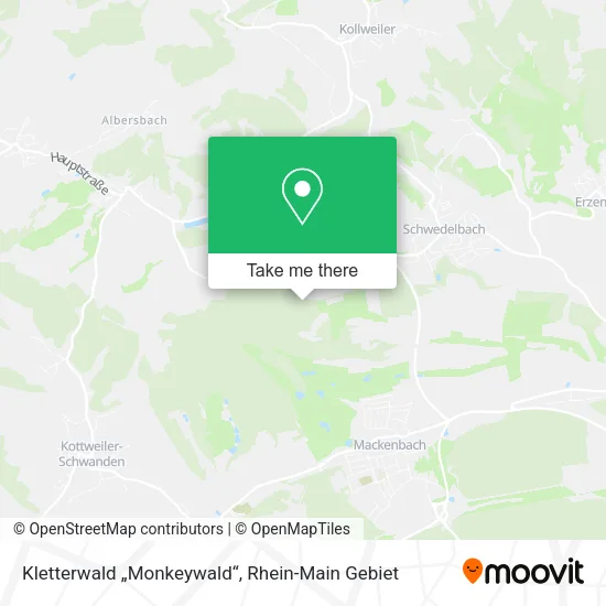 Карта Kletterwald „Monkeywald“