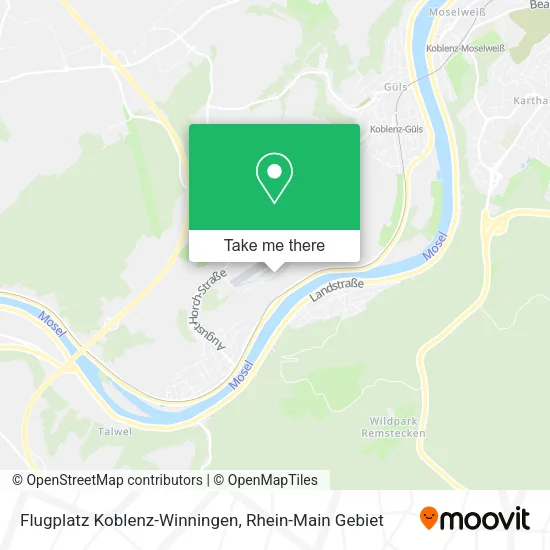 Карта Flugplatz Koblenz-Winningen