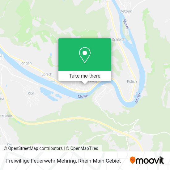 Карта Freiwillige Feuerwehr Mehring
